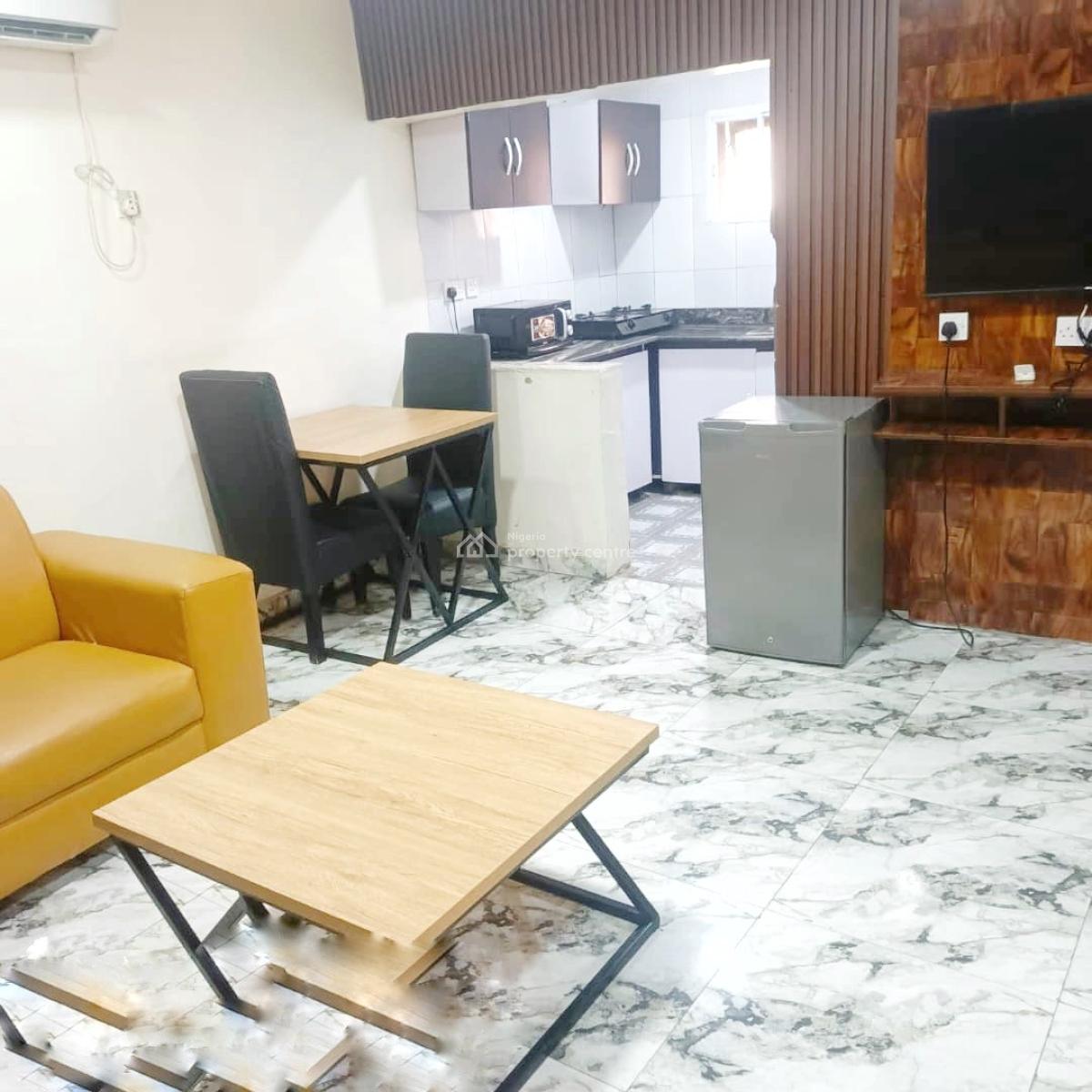 a Well Maintained Spacious Furnished Mini Flat, Omole Phase 1, Ikeja, Lagos, Mini Flat (room and Parlour) for Rent