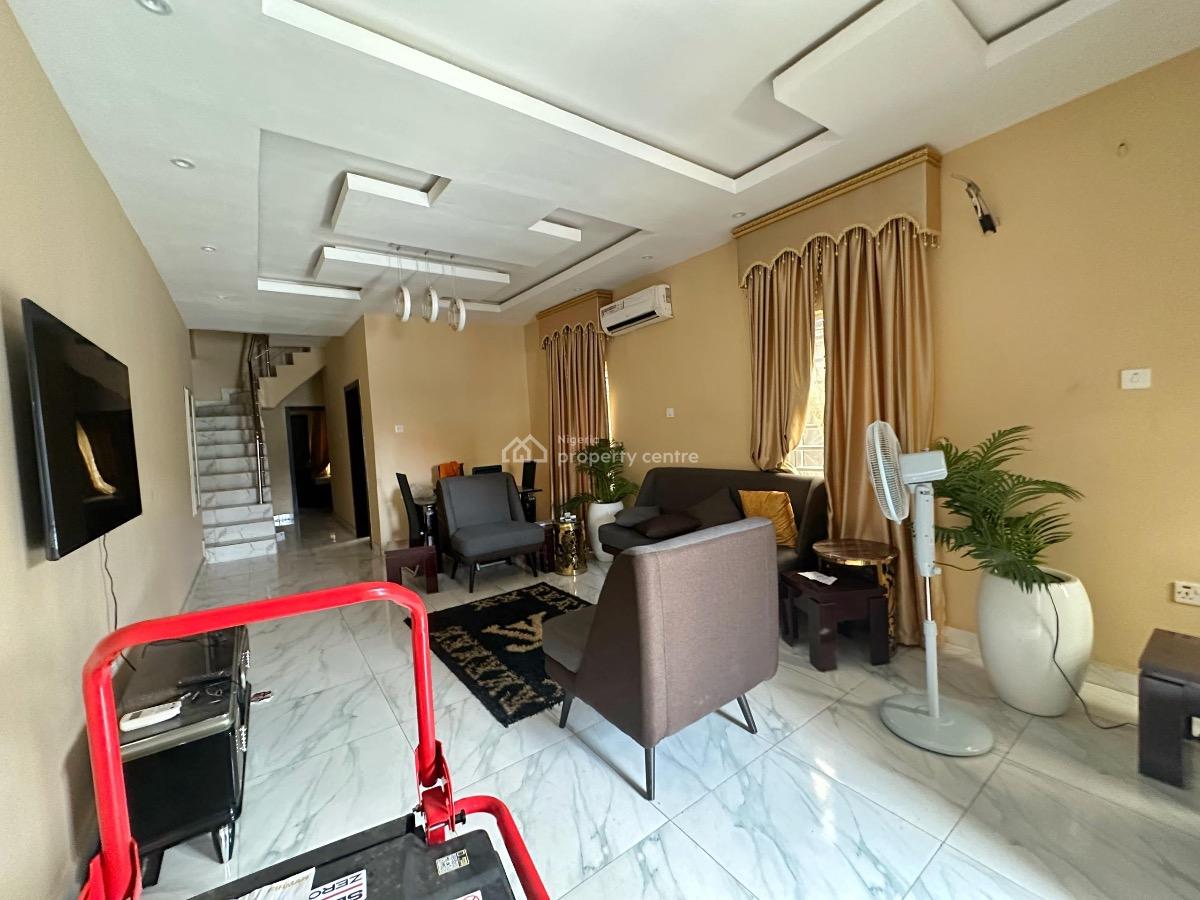 a Well Maintained Spacious Furnished 4 Bedroom Semi Detached Duplex, Gra Phase 1, Magodo, Lagos, Detached Duplex for Sale