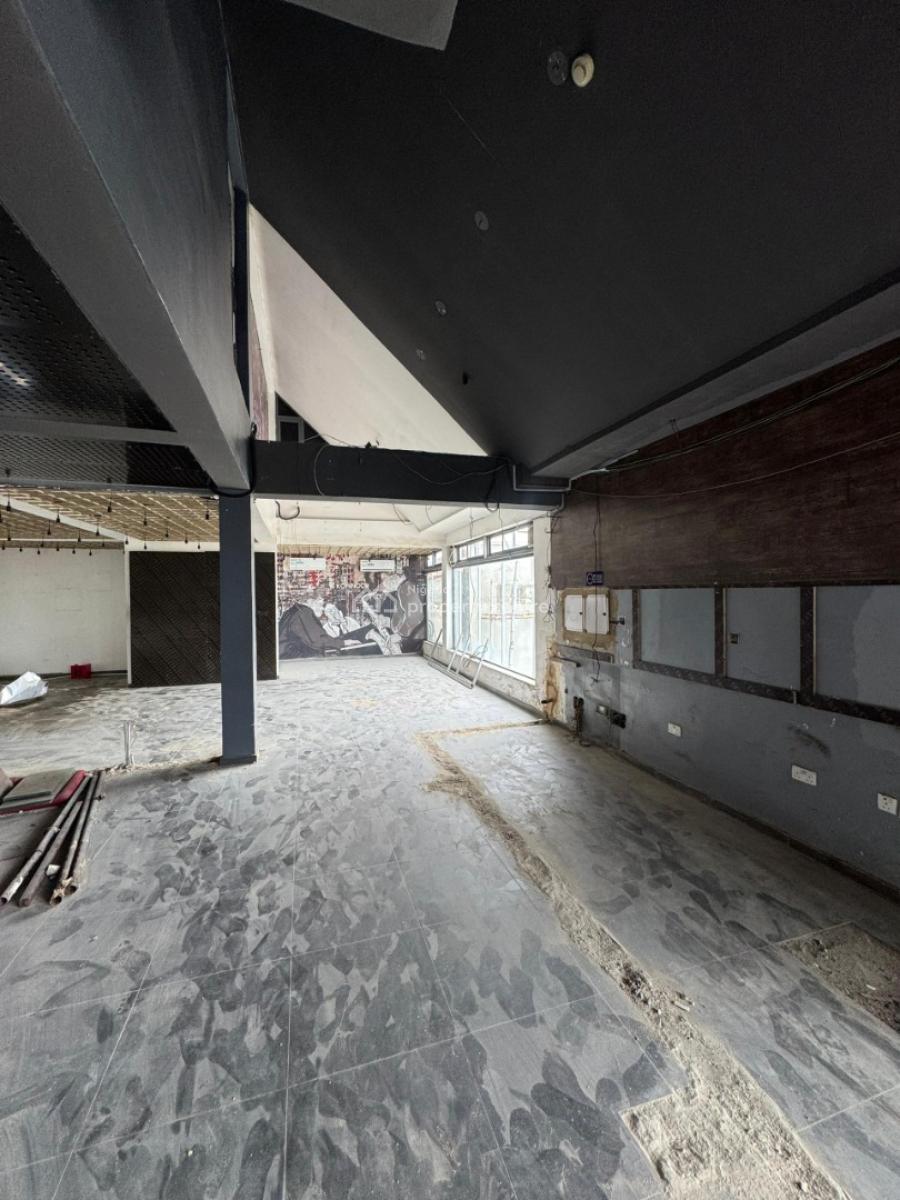 Standard Shop Measuring 50sqm in a Well Strategic Location, Kusenla Road, Ikate, Lekki, Lagos, Shop for Rent