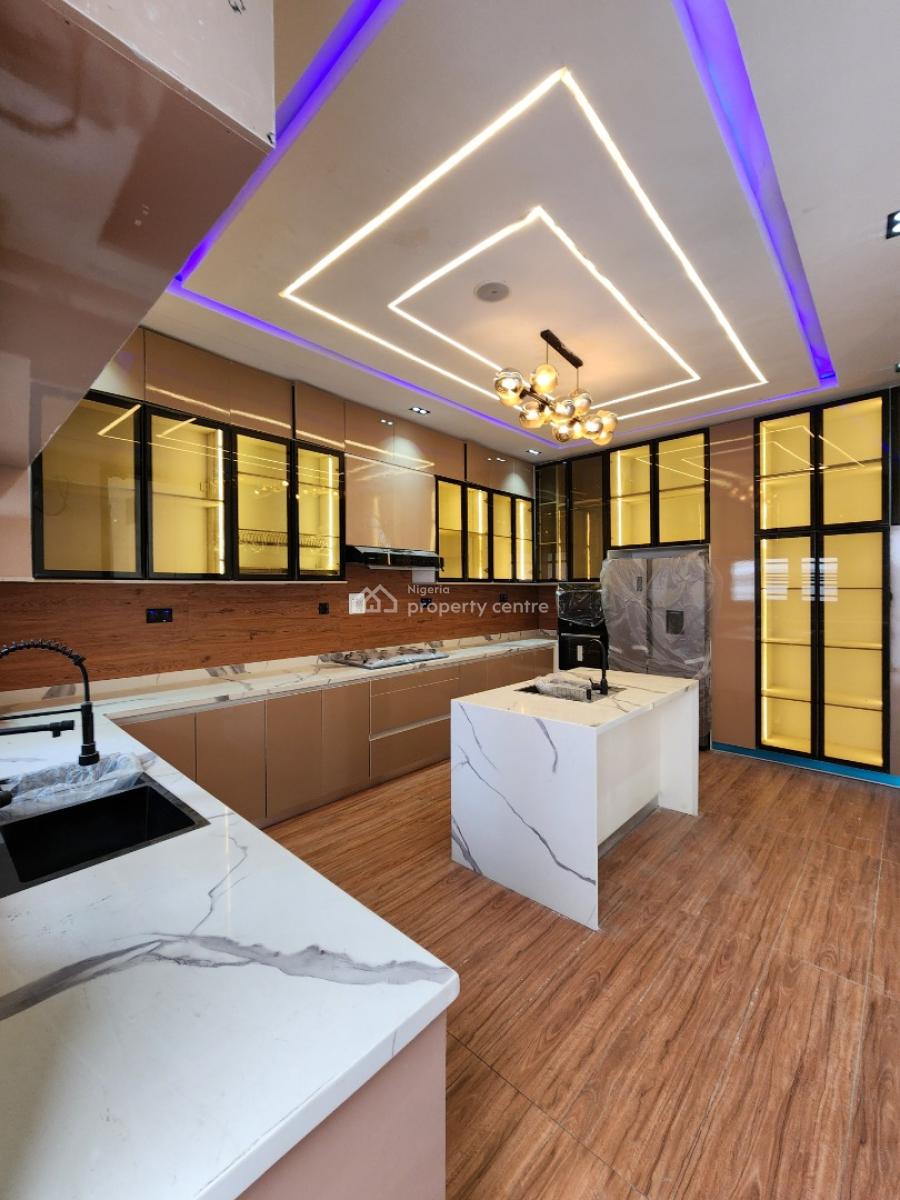 Luxury 5 Bedroom Detached Duplex with Bq, Pool, Chevron Toll Gate, Orchid Road, Lekki, Lagos, Detached Duplex for Sale