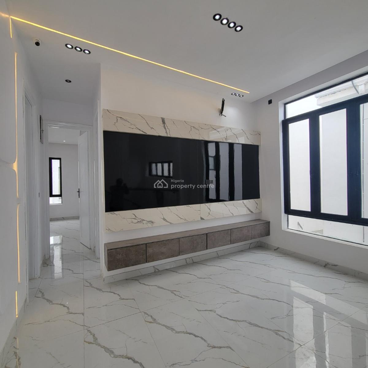 Enormous 4 Bedroom Fully Detached Duplex with a Bq and a Pool, Orchid, Lekki, Lagos, House for Sale