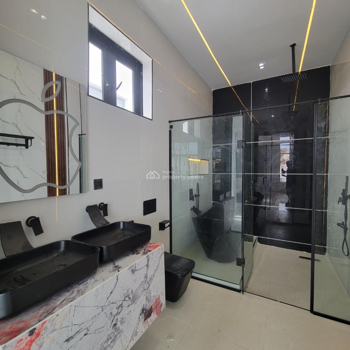 Enormous 4 Bedroom Fully Detached Duplex with a Bq and a Pool, Orchid, Lekki, Lagos, House for Sale