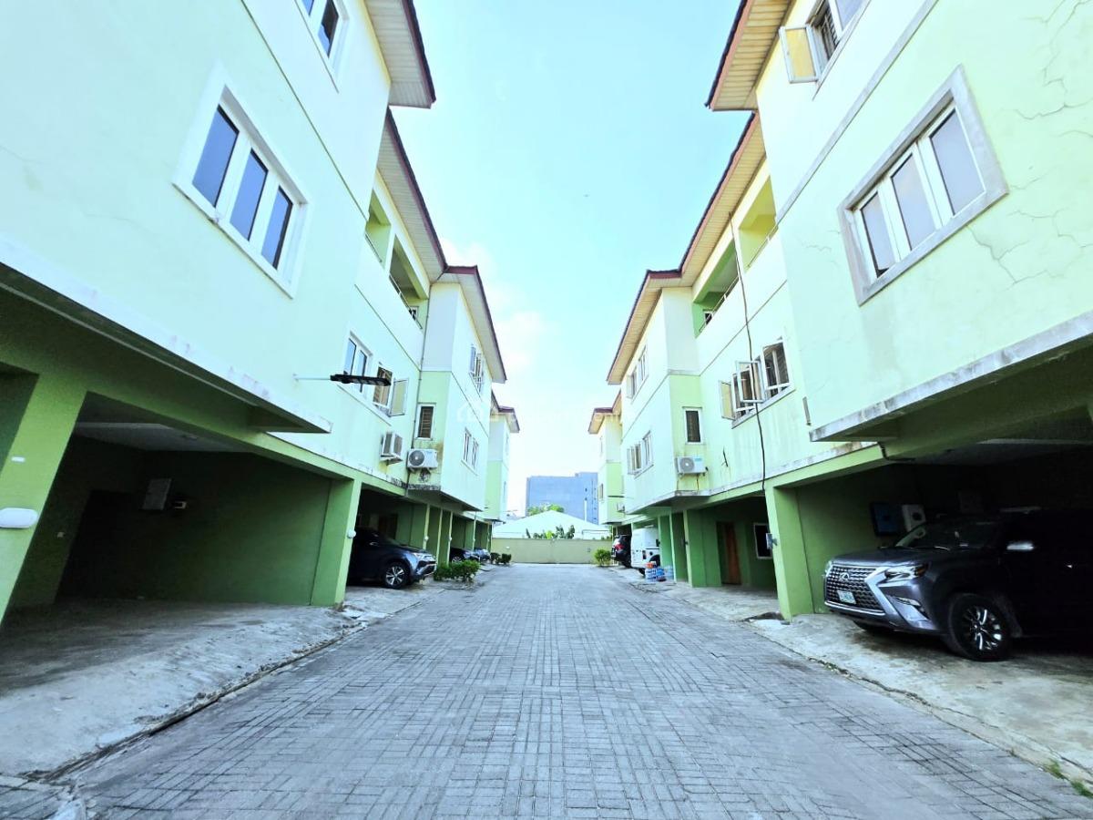 Spacious 3 Bedroom Terrace Duplex, Ikate Elegushi, Lekki, Lagos, Terraced Duplex for Rent