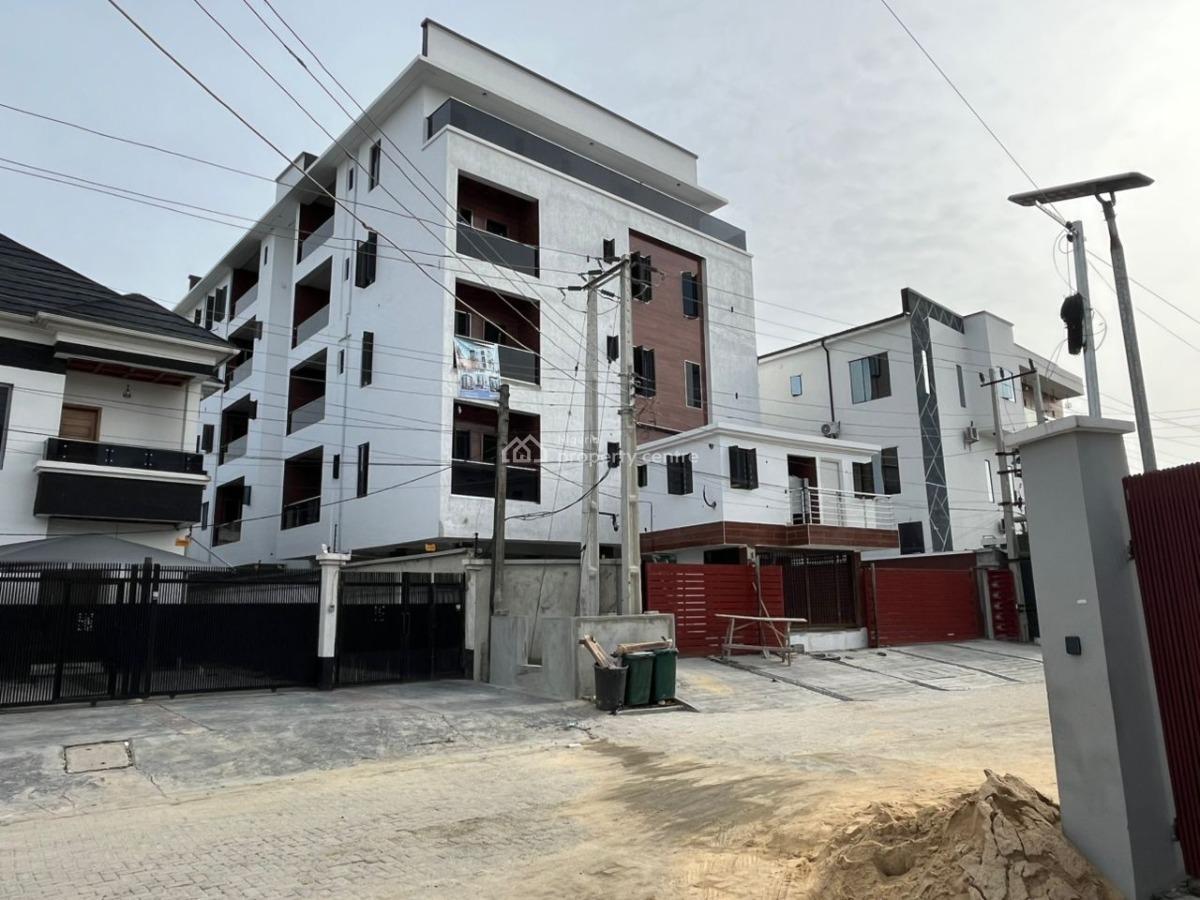 Luxury 3 Bedroom Apartment with 24h Power, & Smart Home, Brownstone Estate, Ikate, Lekki, Lagos, Block of Flats for Sale