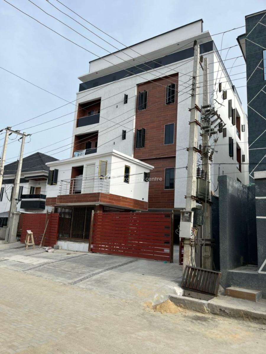 Luxury 3 Bedroom Apartment with 24h Power, & Smart Home, Brownstone Estate, Ikate, Lekki, Lagos, Block of Flats for Sale