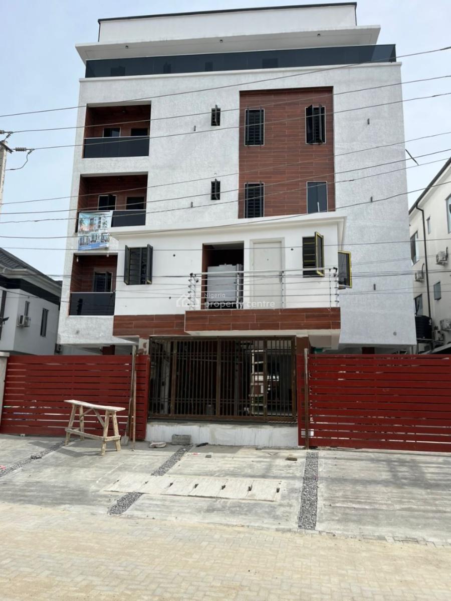 Luxury 3 Bedroom Apartment with 24h Power, & Smart Home, Brownstone Estate, Ikate, Lekki, Lagos, Block of Flats for Sale