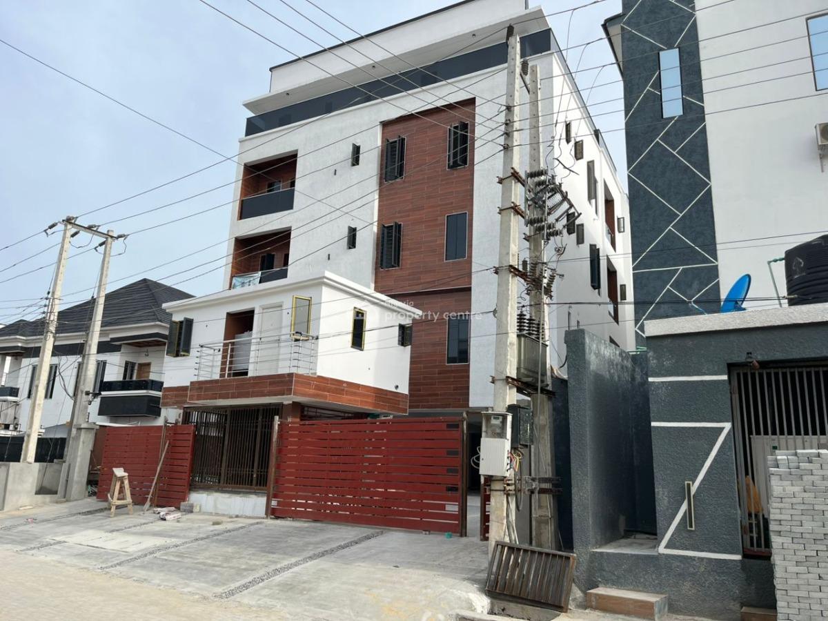 Luxury 3 Bedroom Apartment with 24h Power, & Smart Home, Brownstone Estate, Ikate, Lekki, Lagos, Block of Flats for Sale