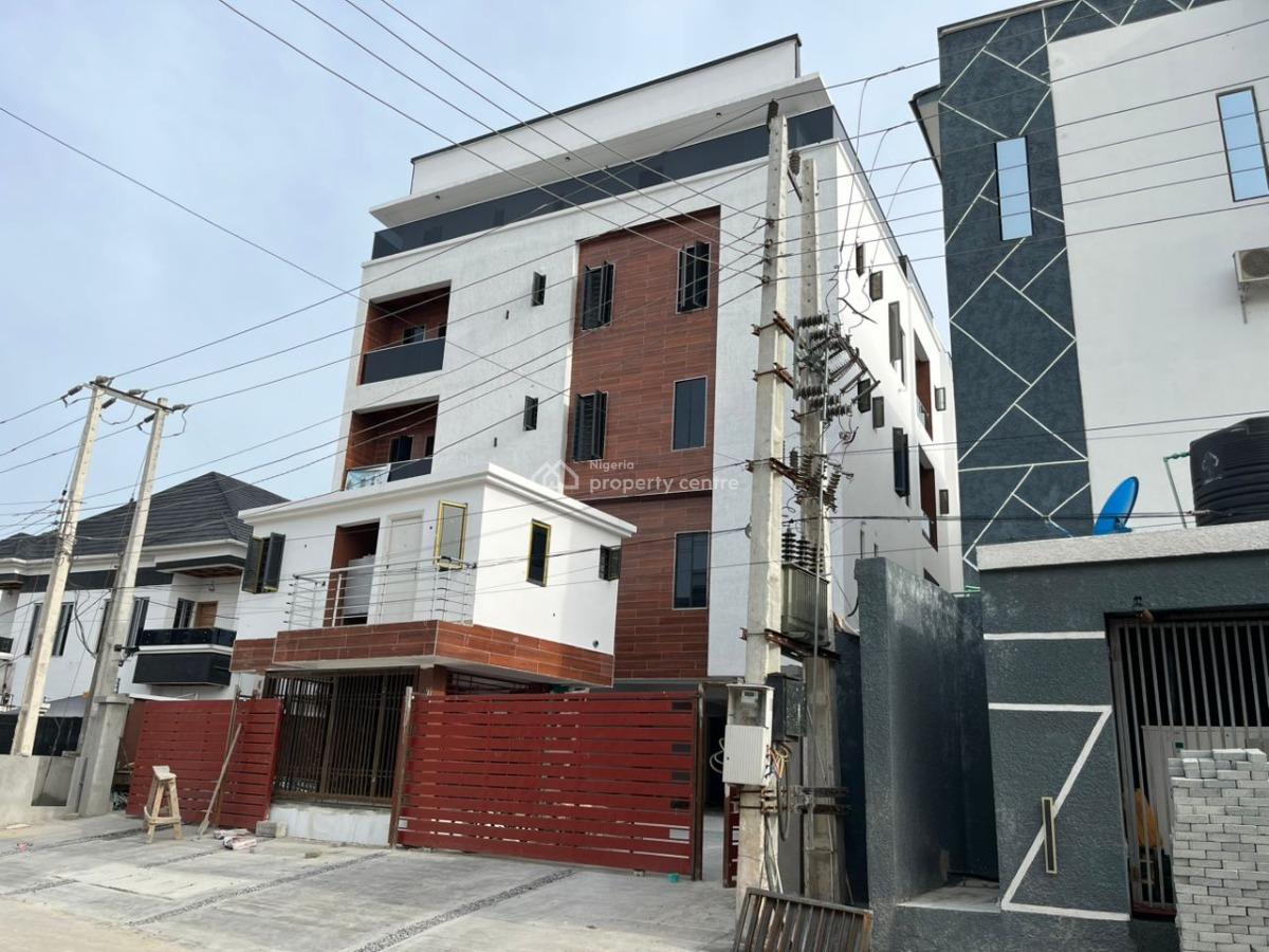 Luxury 3 Bedroom Apartment with 24h Power, & Smart Home, Brownstone Estate, Ikate, Lekki, Lagos, Block of Flats for Sale