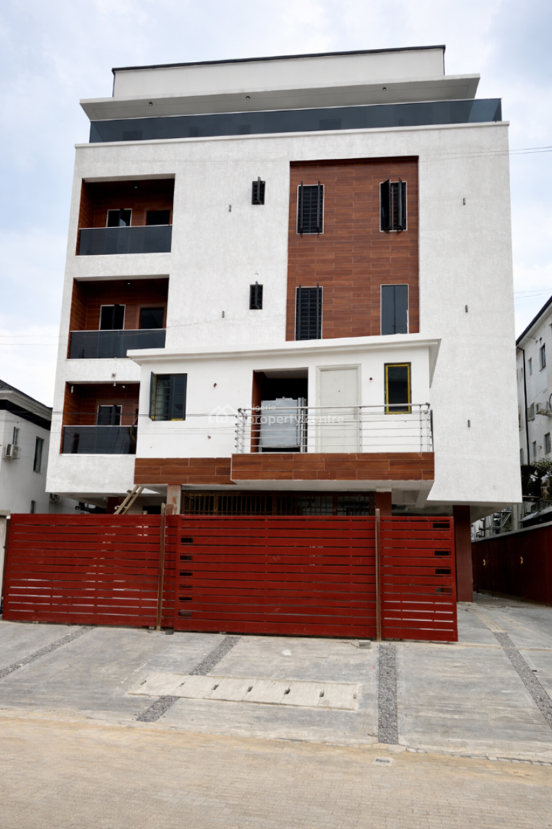 Luxury 3 Bedrooms Apartment with 24 Hours Power, & Smart Home, Brownstone Estate, Ikate, Lekki, Lagos, Flat / Apartment for Sale