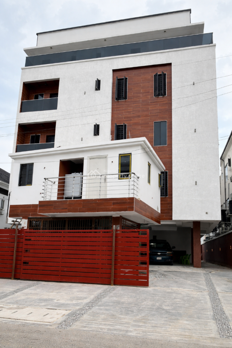 Luxury 3 Bedrooms Apartment with 24 Hours Power, & Smart Home, Brownstone Estate, Ikate, Lekki, Lagos, Flat / Apartment for Sale