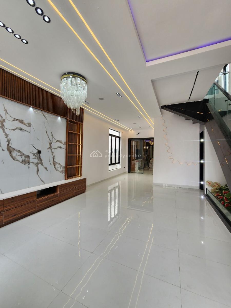 Beautiful 4 Bedroom Fully Detaxhed Duplex with Bq, Pool, Chevron Toll Gate, Orchid Road, Lekki, Lagos, Detached Duplex for Sale