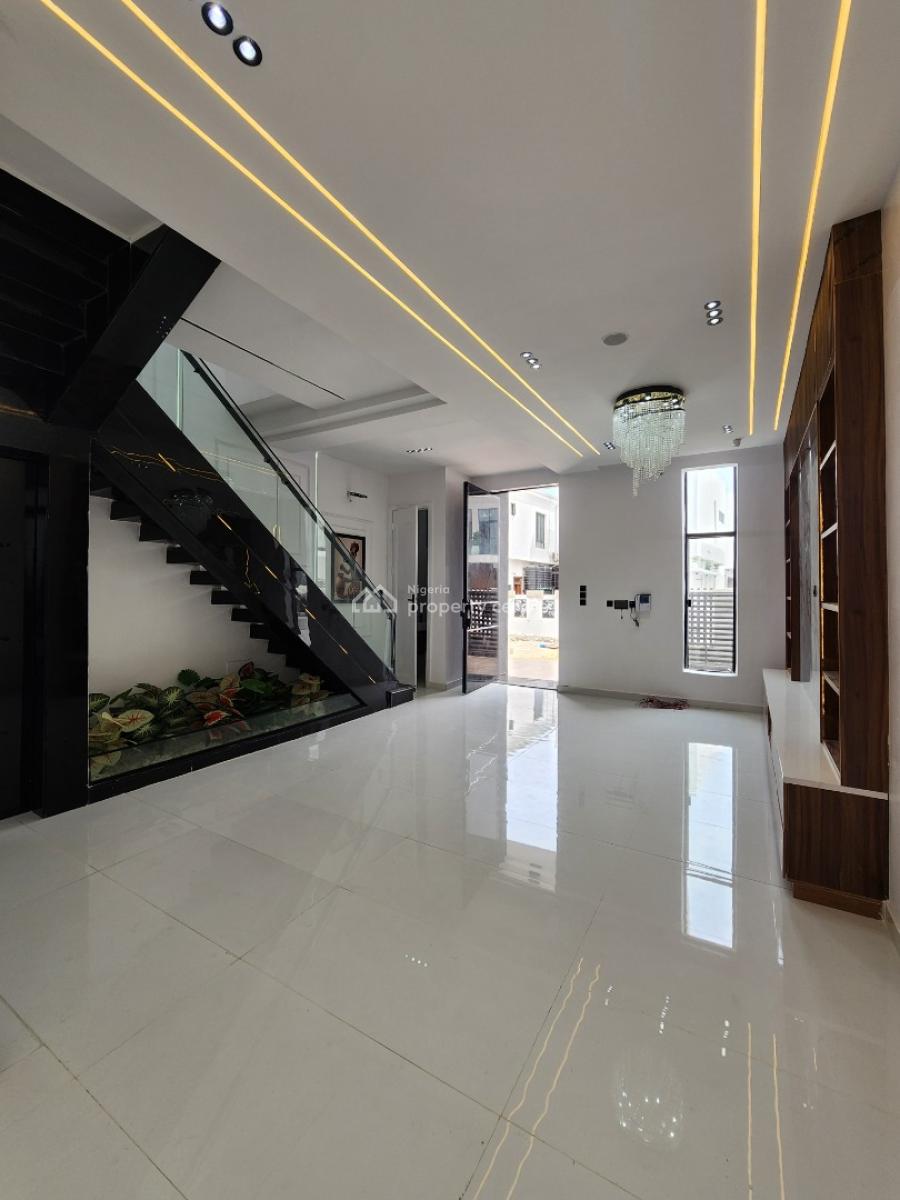 Beautiful 4 Bedroom Fully Detaxhed Duplex with Bq, Pool, Chevron Toll Gate, Orchid Road, Lekki, Lagos, Detached Duplex for Sale