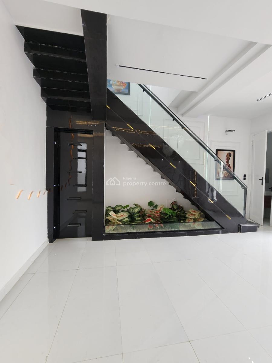 Beautiful 4 Bedroom Fully Detaxhed Duplex with Bq, Pool, Chevron Toll Gate, Orchid Road, Lekki, Lagos, Detached Duplex for Sale