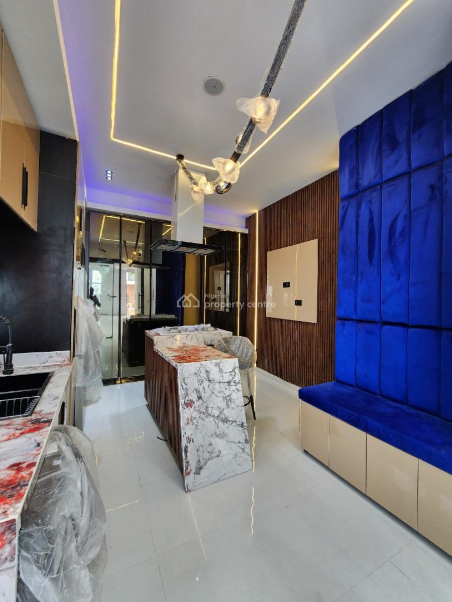 Beautiful 4 Bedroom Fully Detaxhed Duplex with Bq, Pool, Chevron Toll Gate, Orchid Road, Lekki, Lagos, Detached Duplex for Sale