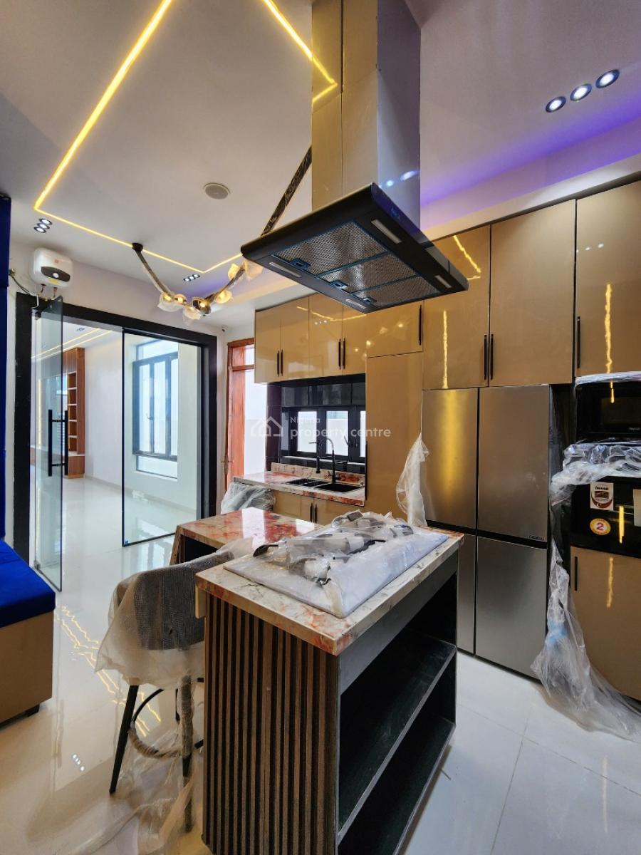 Beautiful 4 Bedroom Fully Detaxhed Duplex with Bq, Pool, Chevron Toll Gate, Orchid Road, Lekki, Lagos, Detached Duplex for Sale