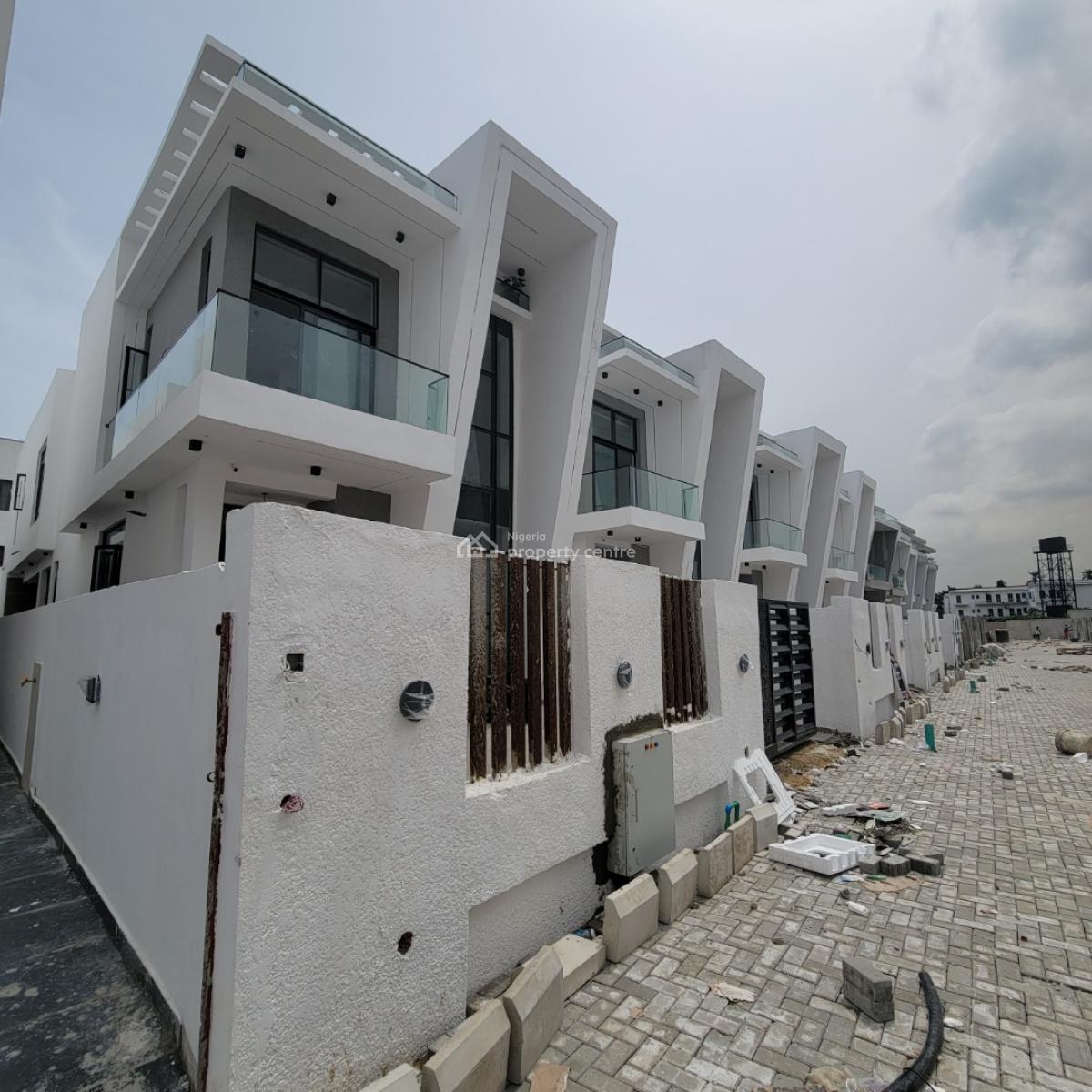 Gorgeous 5bedroom Duplex with a Bq and a Pool, Chevron, Lekki, Lagos, House for Sale