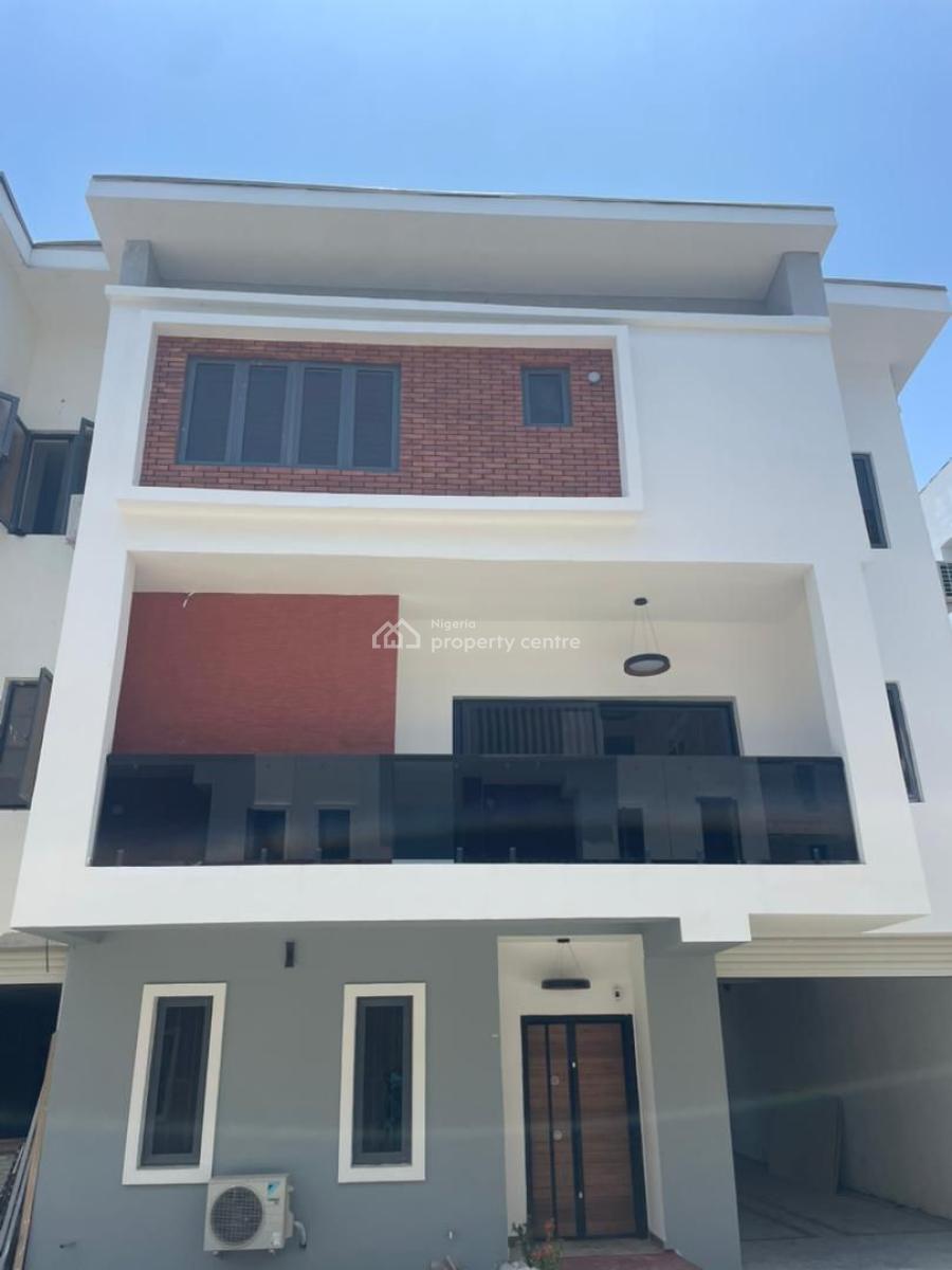 Luxury 2 Units of 4 Bedroom Terrace Duplex, Off Gbagbanla, Ikate, Lekki, Lagos, Terraced Duplex for Sale