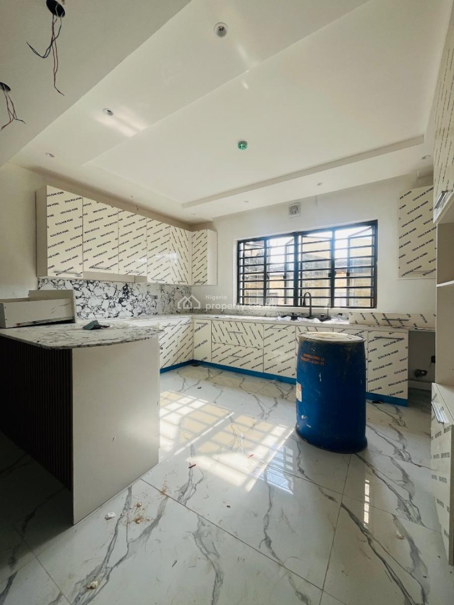 Newly Built 4 Bedroom Terrace Duplex and Maisonette with Bq, Exquisitely Designed Home with Bq, Pool, Gym in an Estate, Ikeja Gra, Ikeja, Lagos, Terraced Duplex for Sale