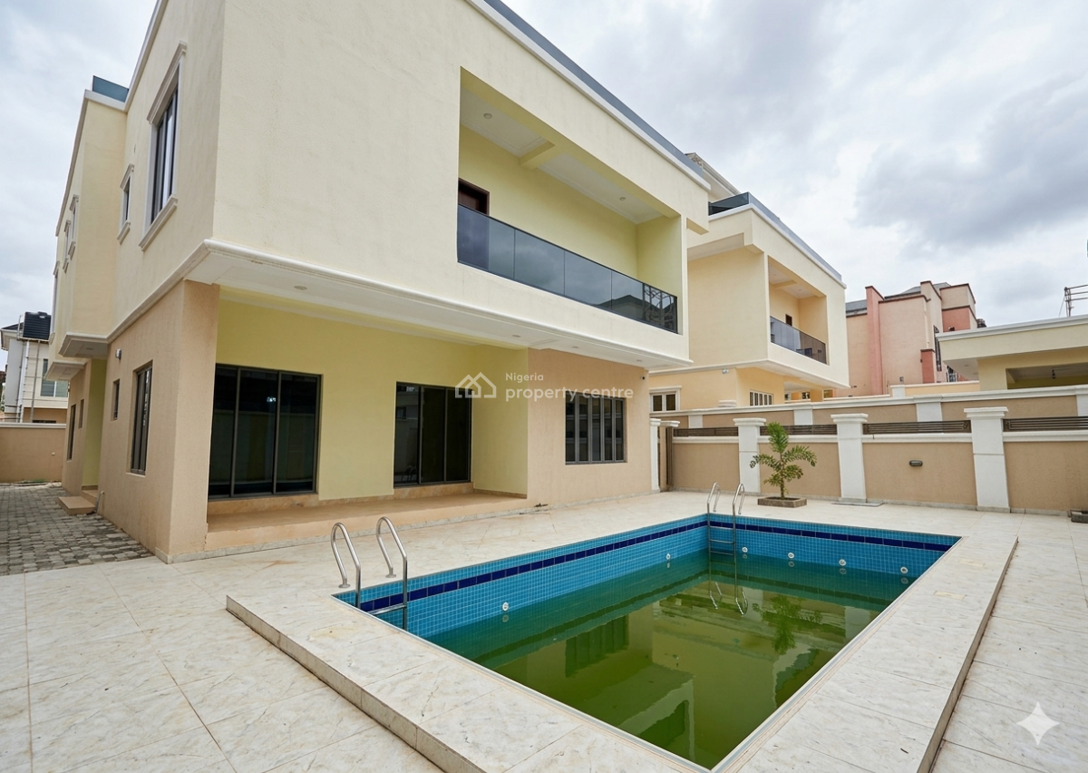 Premium 5-bedroom Detached Duplex, Guzape District, Abuja, Detached Duplex for Sale