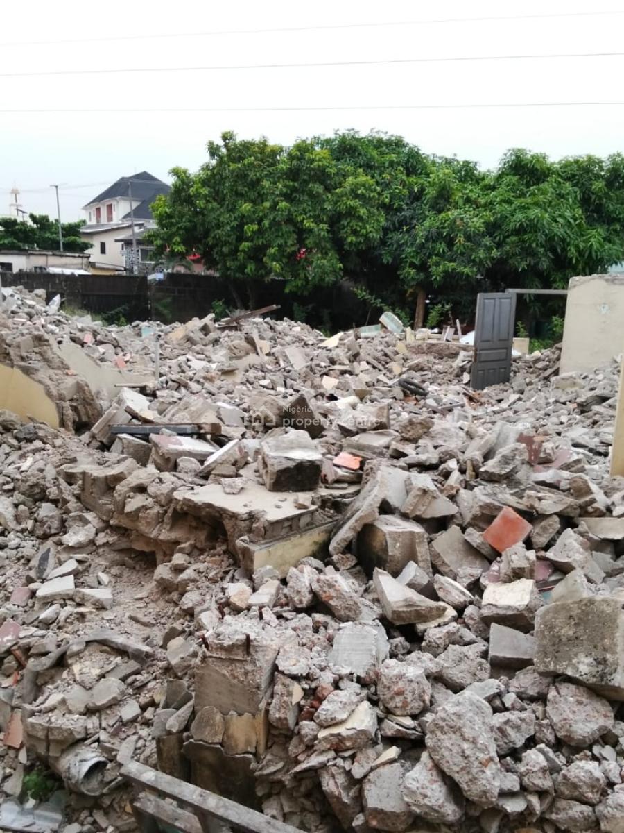 a Demolished Corner-piece Property on a 480 Sqm of Land, Aguda, Surulere, Lagos, Mixed-use Land for Sale