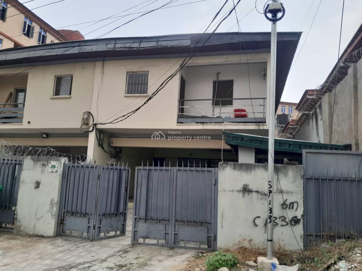 Mixed Used 4 Bedroom Semi Detached Duplex with Bq, Allen, Ikeja, Lagos, Semi-detached Duplex for Rent