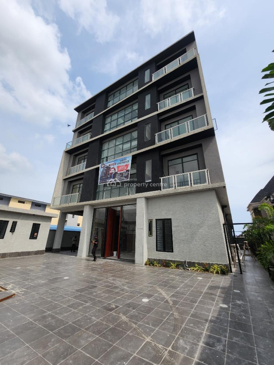 Lovely 1 Bedroom Apartment with Pool, Elevator, Concierge, Chevron Toll Gate, Orchid Road, Lekki, Lagos, Flat / Apartment for Sale