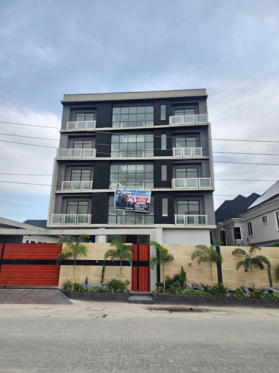 Lovely 1 Bedroom Apartment with Pool, Elevator, Concierge, Chevron Toll Gate, Orchid Road, Lekki, Lagos, Flat / Apartment for Sale