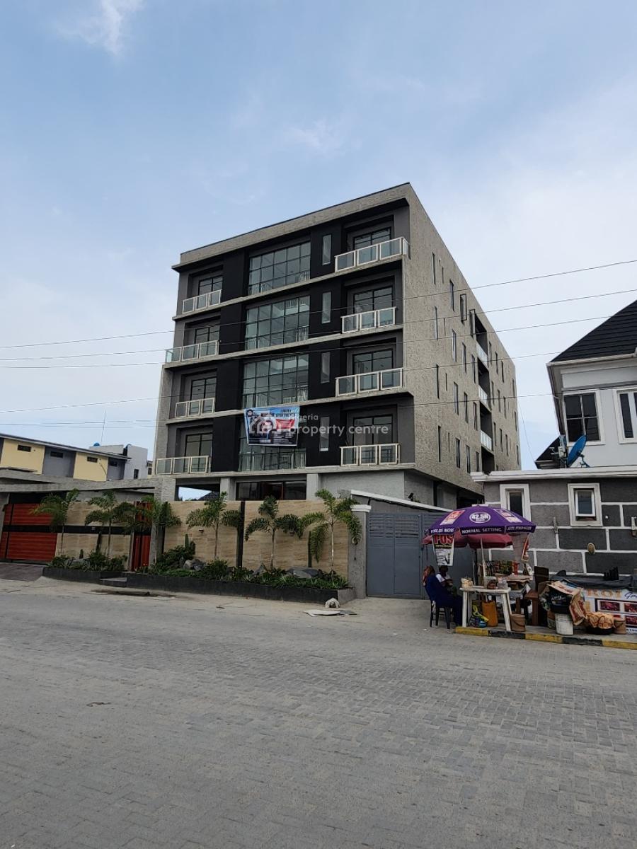 Lovely 1 Bedroom Apartment with Pool, Elevator, Concierge, Chevron Toll Gate, Orchid Road, Lekki, Lagos, Flat / Apartment for Sale
