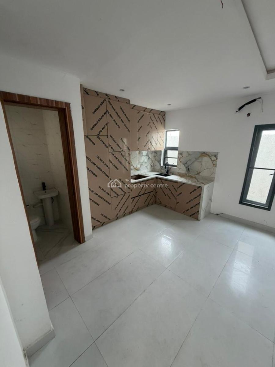 Newly Built Clean One Bedroom Mini Flat with Reverse Osmosis, Alpha Beach Road, Opposite Chevron, Lekki, Lagos, Mini Flat (room and Parlour) for Rent