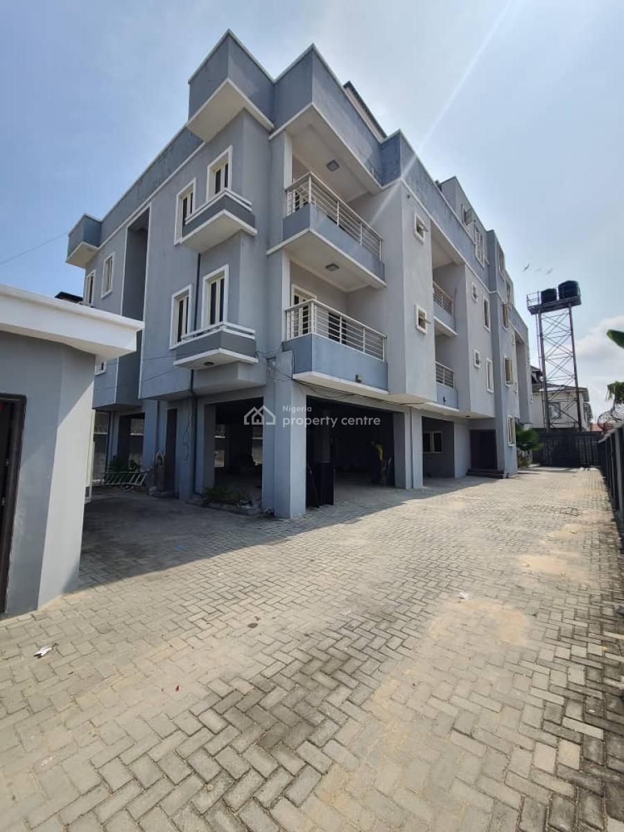 Serviced Executive 3 Bedroom Apartment All Rooms En-suite with Bq, Ikate, Lekki, Lagos, Flat / Apartment for Rent