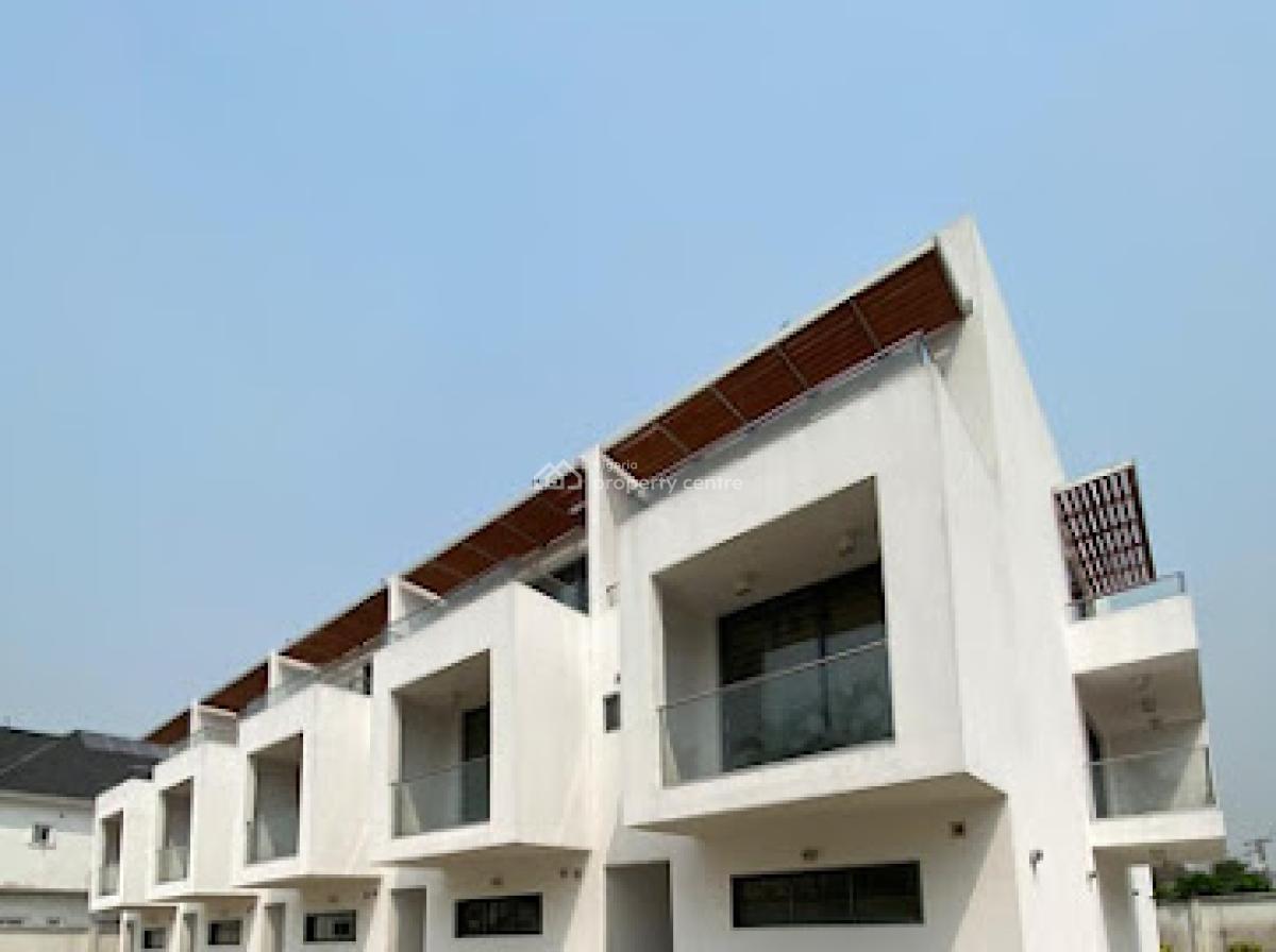 4 Bedroom Terraced Duplex, Chevron, Lekki, Lagos, Terraced Duplex for Rent