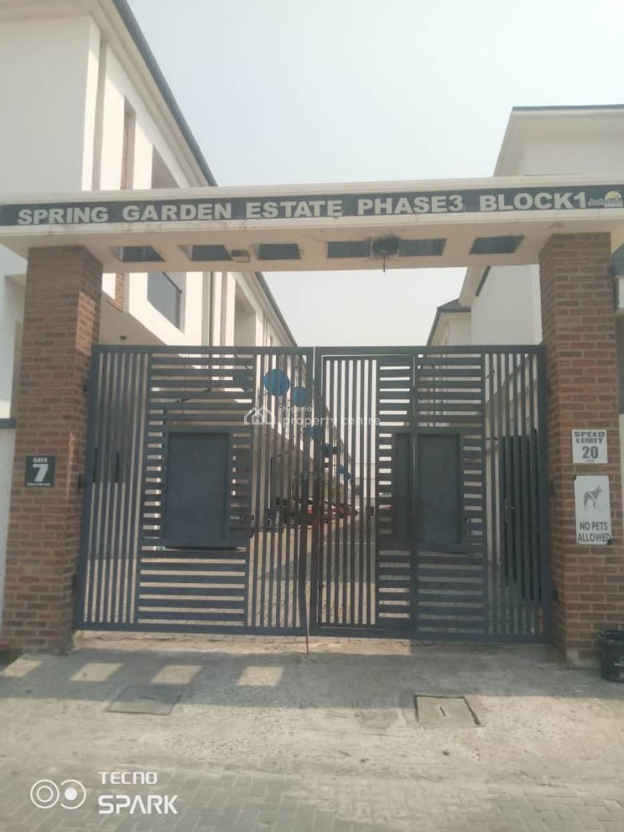 4 Bedroom Terrace Duplex, Spring Garden Phase 3 Harris Drive, Princestone View, Vgc, Lekki, Lagos, Terraced Duplex for Rent