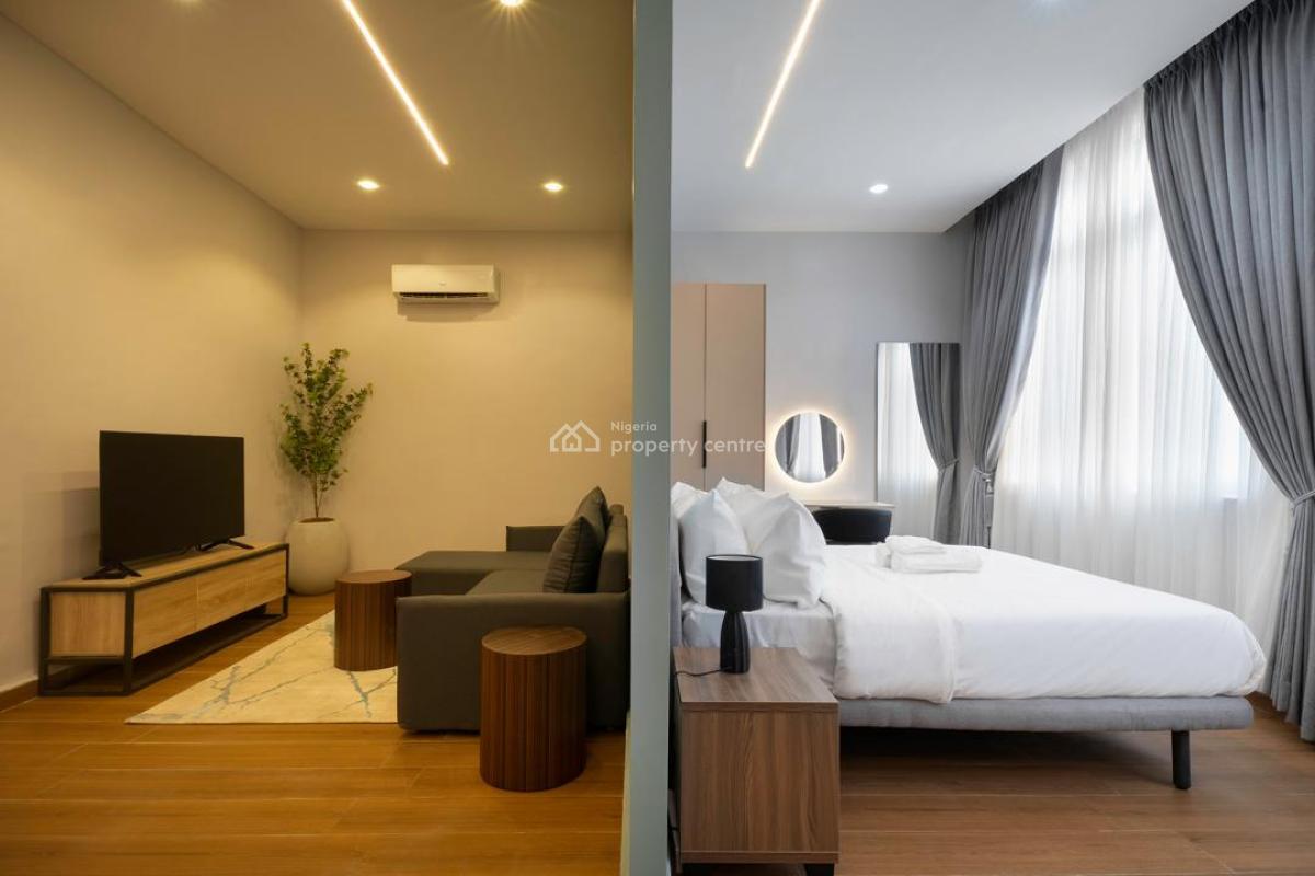 Fully Furnished One Bedroom Open Plan Layout, Oniru, Victoria Island (vi), Lagos, Flat / Apartment for Rent