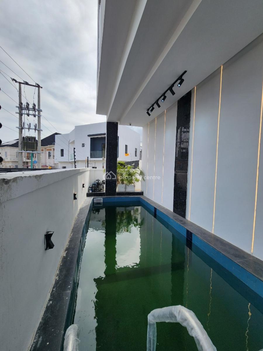 Luxury 5 Bedroom Detached Duplex with Bq, Pool, Ikota, Lekki, Lagos, Detached Duplex for Sale
