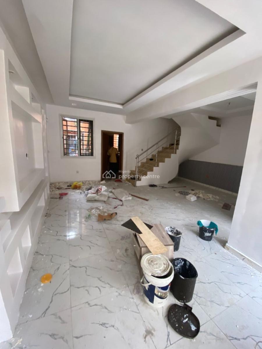 4 Bedroom Semi Detached Duplex, Osapa, Lekki, Lagos, Semi-detached Duplex for Rent