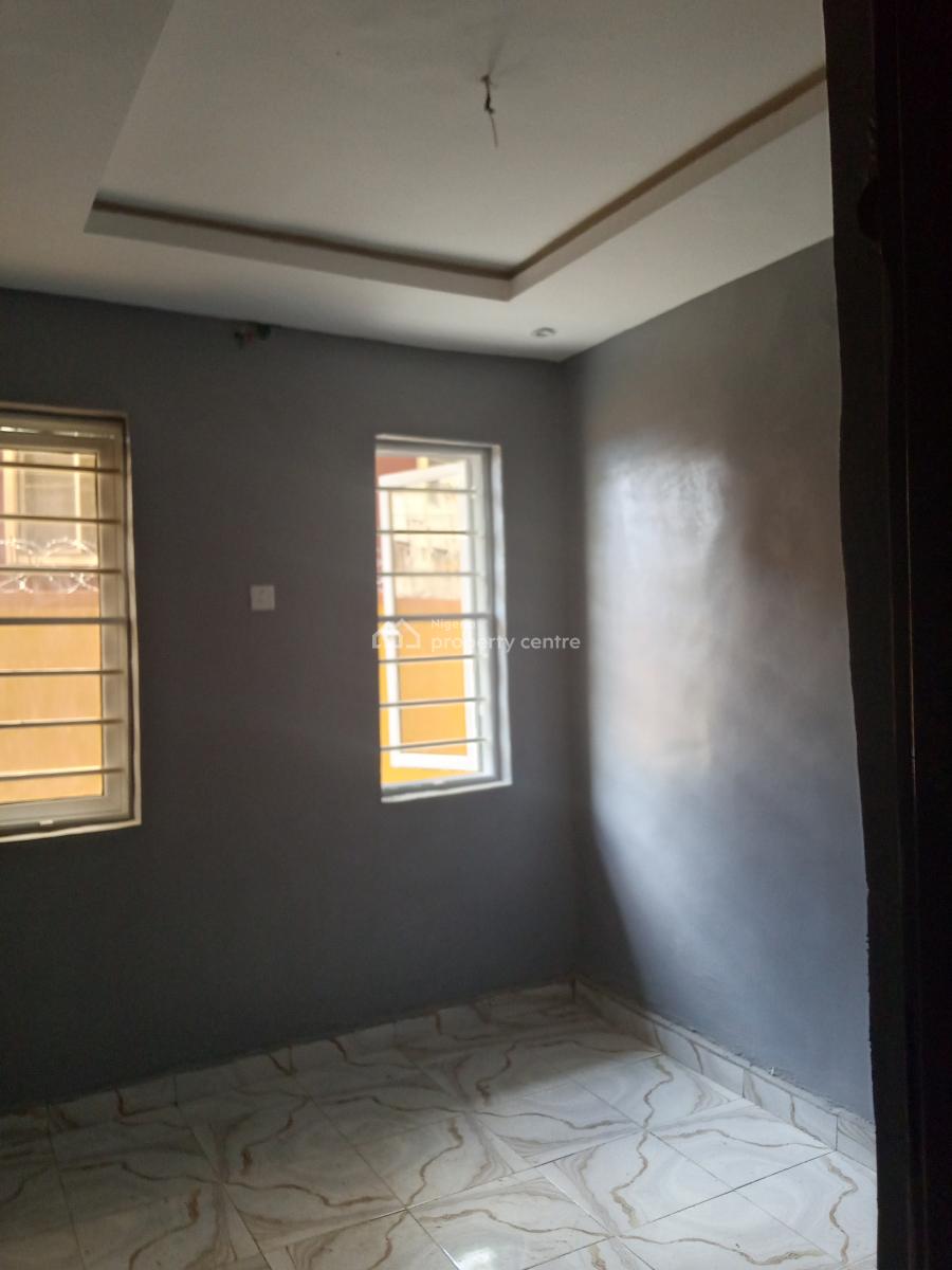 Newly Built Standard 2 Bedroom Flat Painted with Wardrobe and So on, Surulere, Lagos, Flat / Apartment for Rent