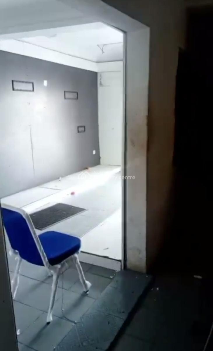 35 Sqm Open Plan Office Space Ground Front Flat, Gbagada, Lagos, Office Space for Rent