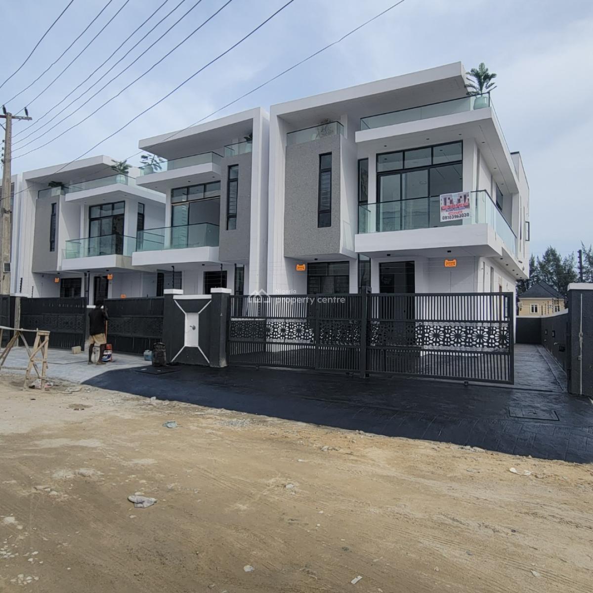 Amazing 4 Bedroom Duplex with a Bq in a Serene Estate, Ikota, Lekki, Lagos, Detached Duplex for Sale