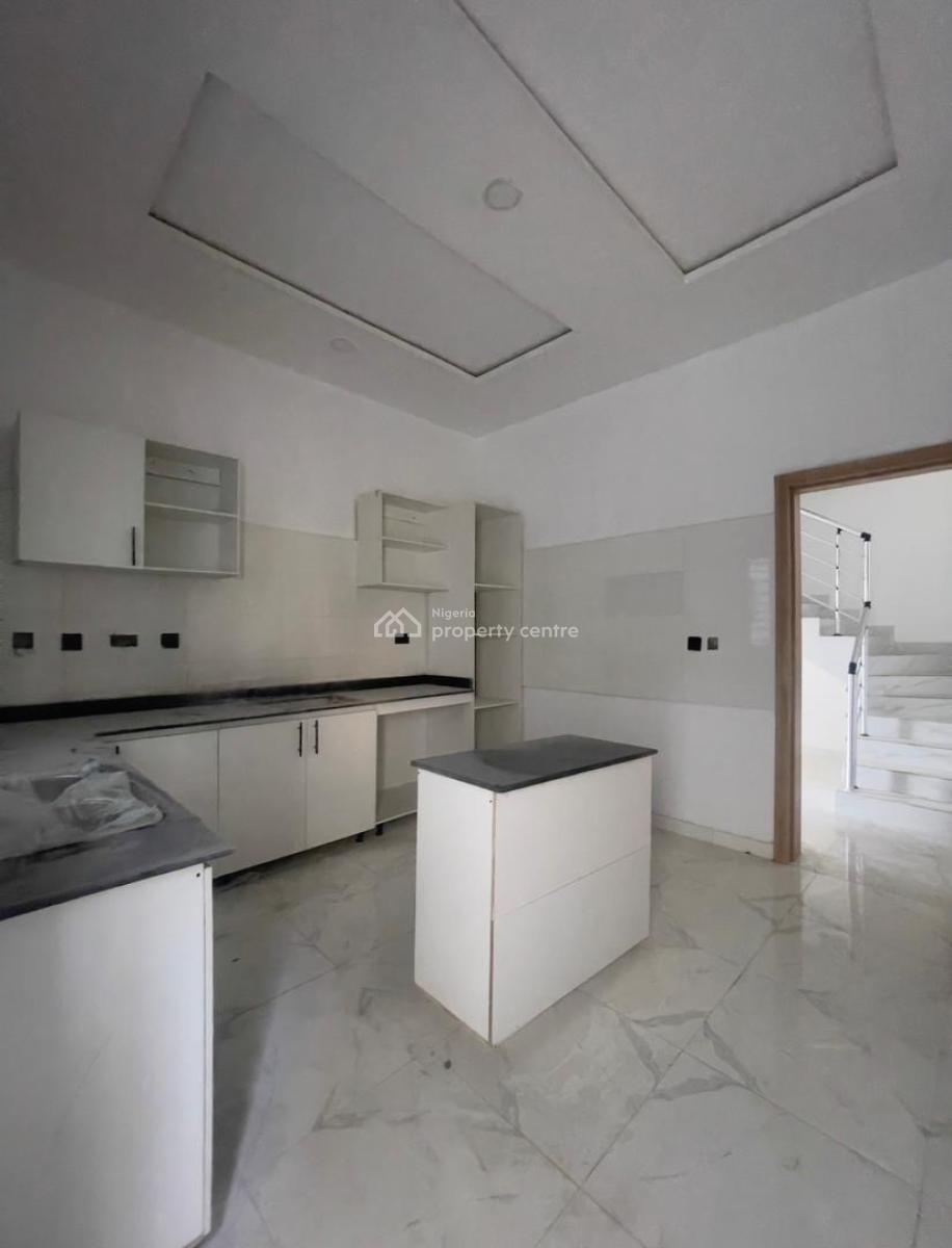 Spacious 4 Bedroom Semi Detached Duplex with Bq, Ajah, Lagos, Semi-detached Duplex for Sale