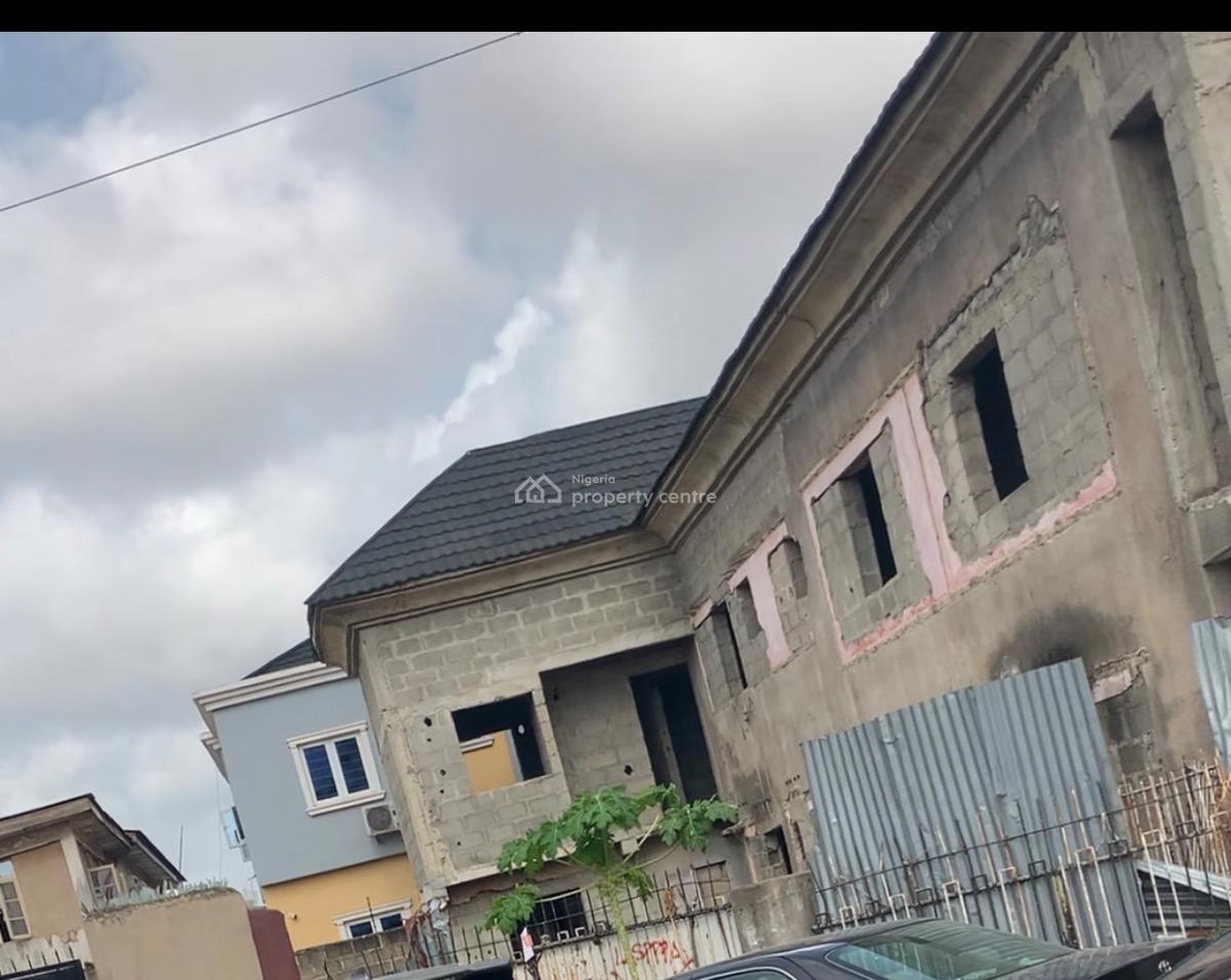 Carcass Apartment in a Very Prime Location, Surulere, Lagos, Industrial Land for Sale