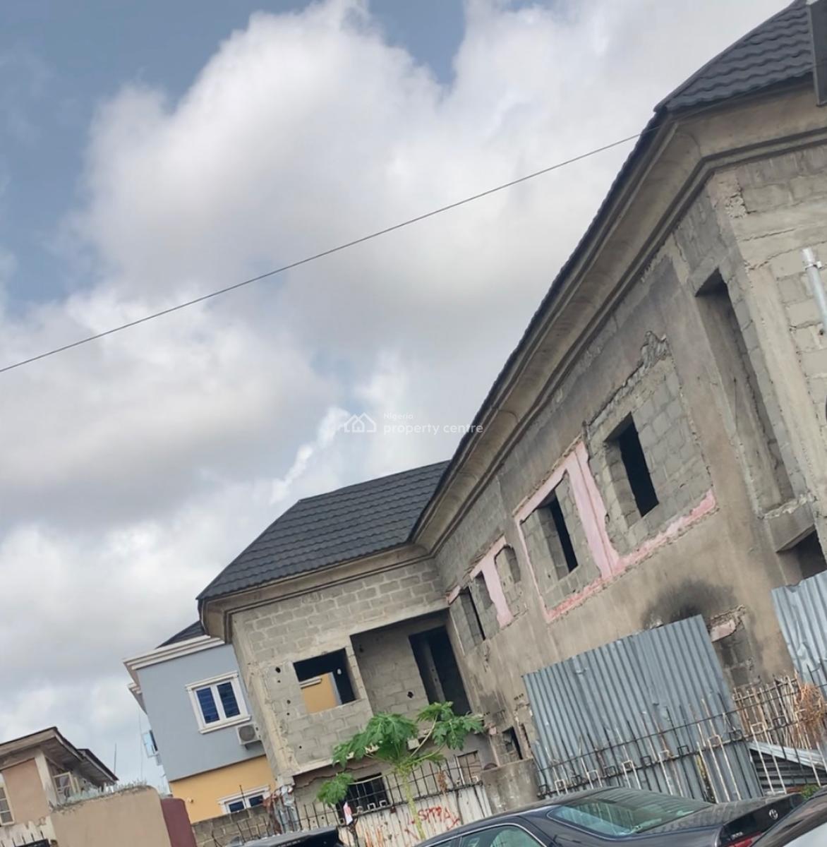 Carcass Apartment in a Very Prime Location, Surulere, Lagos, Industrial Land for Sale
