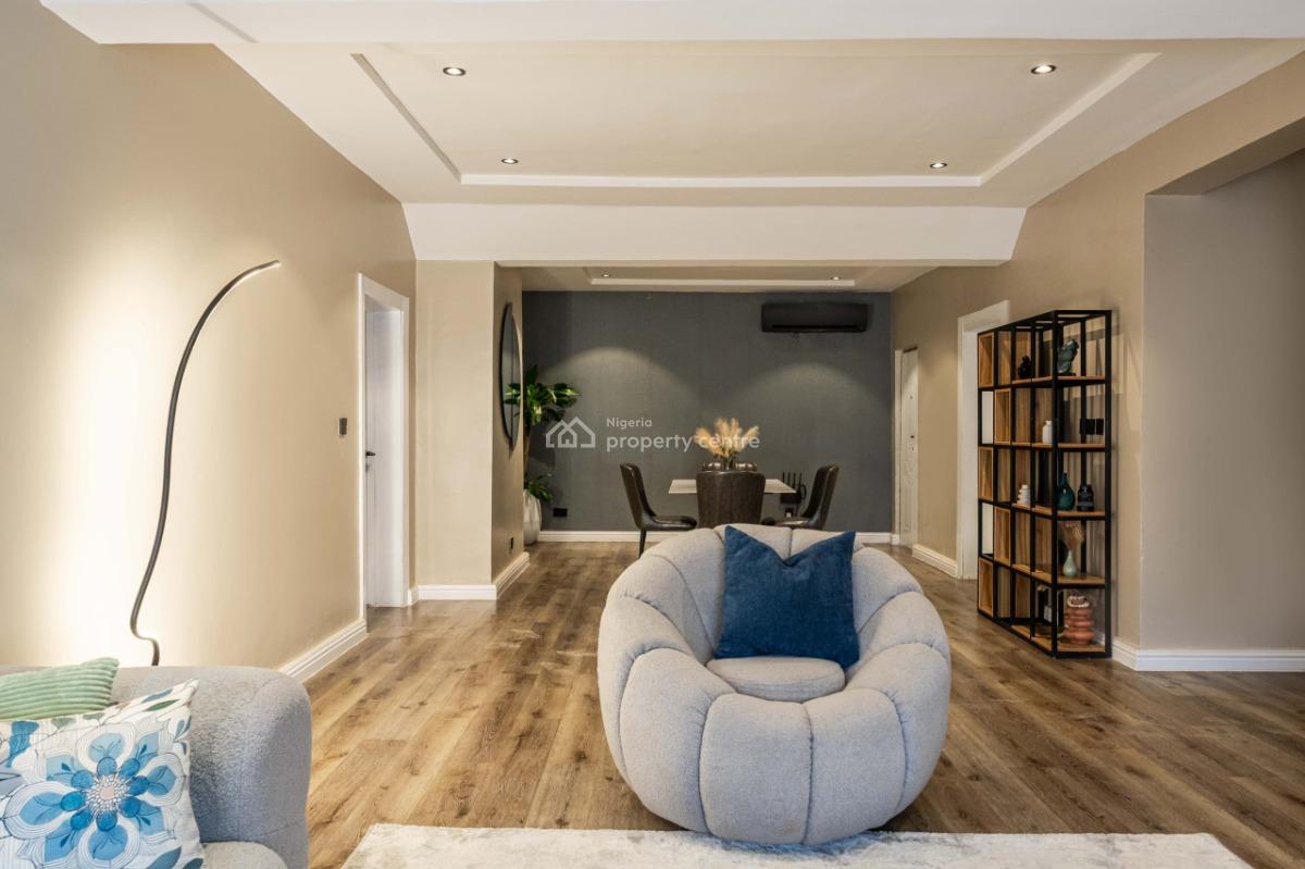 G. Residence Executive Three Bedrooms Apartment ( Nettle), Sda Court, Banana Island, Ikoyi, Lagos, Flat / Apartment Short Let