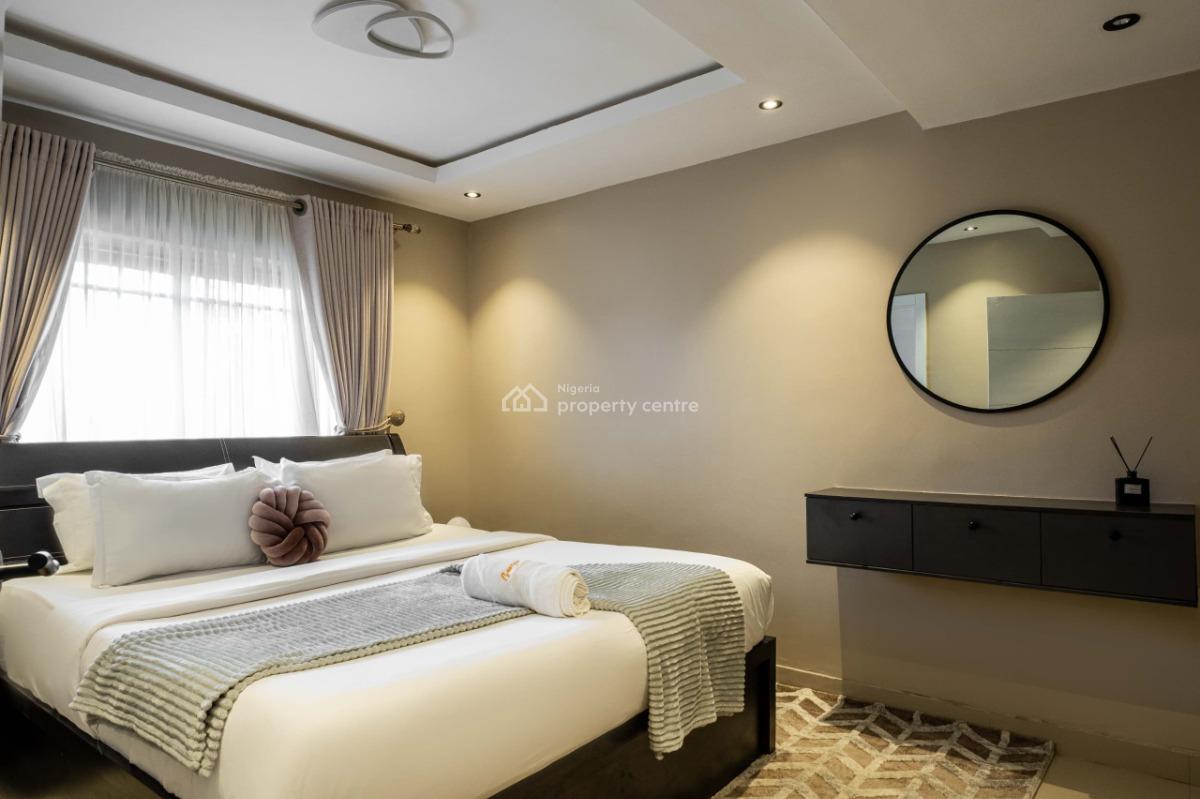 G. Residence Executive Three Bedrooms Apartment ( Nettle), Sda Court, Banana Island, Ikoyi, Lagos, Flat / Apartment Short Let