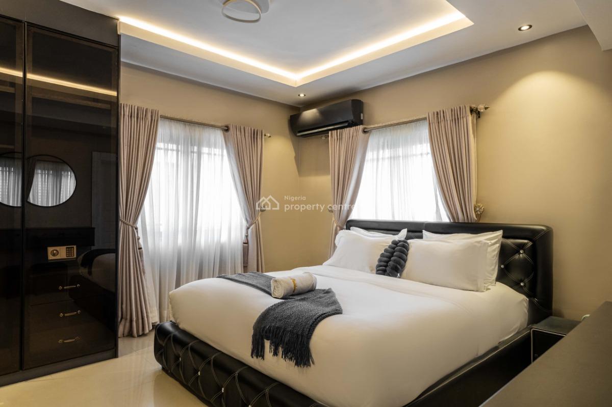 G. Residence Executive Three Bedrooms Apartment ( Nettle), Sda Court, Banana Island, Ikoyi, Lagos, Flat / Apartment Short Let