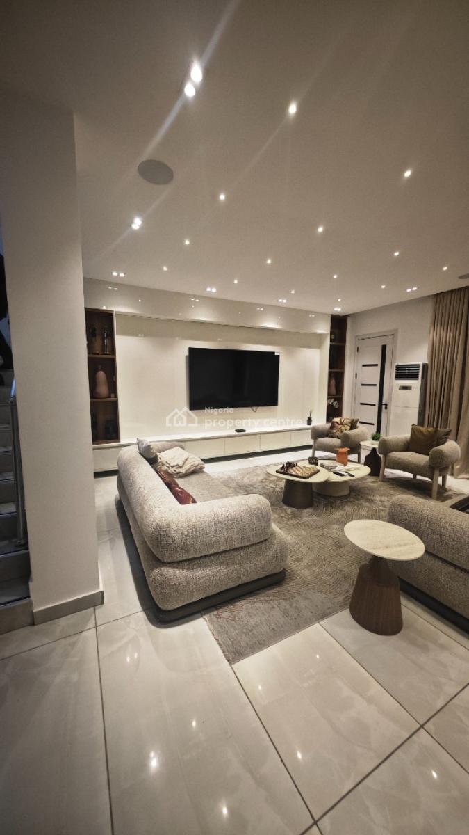 Luxury 4 Bedrooms Terrace with 24/7 Power, Off Palace Road, Oniru, Victoria Island (vi), Lagos, Terraced Duplex Short Let