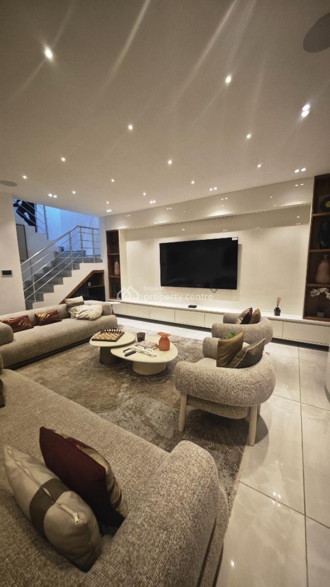 Luxury 4 Bedrooms Terrace with 24/7 Power, Off Palace Road, Oniru, Victoria Island (vi), Lagos, Terraced Duplex Short Let