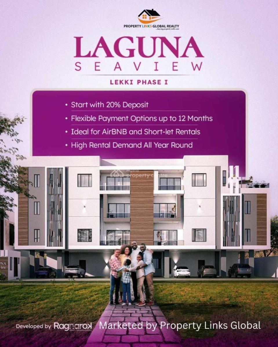 2 Bedroom Apartments with Beautiful Features, Laguna Seaview, Orange Island, Off Freedom Way, Lekki Phase 1, Lekki, Lagos, House for Sale