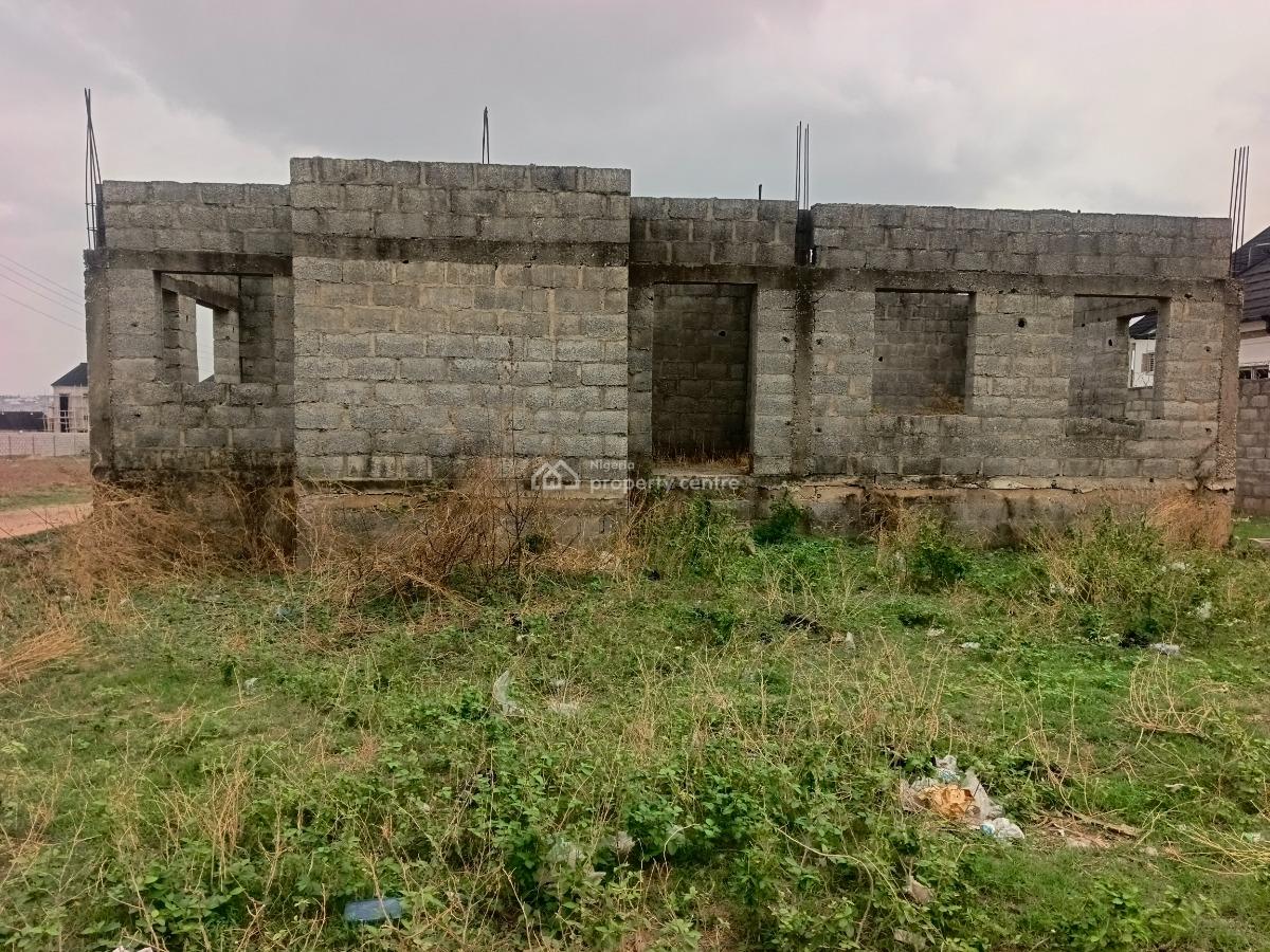 5 Bedroom Fully Detached Duplex Carcass, Sabon Lugbe, Lugbe District, Abuja, Detached Duplex for Sale