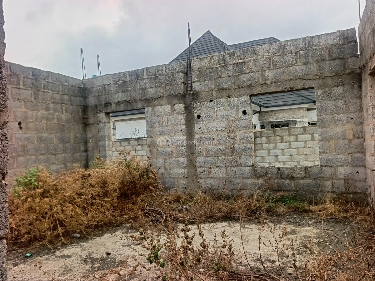 5 Bedroom Fully Detached Duplex Carcass, Sabon Lugbe, Lugbe District, Abuja, Detached Duplex for Sale