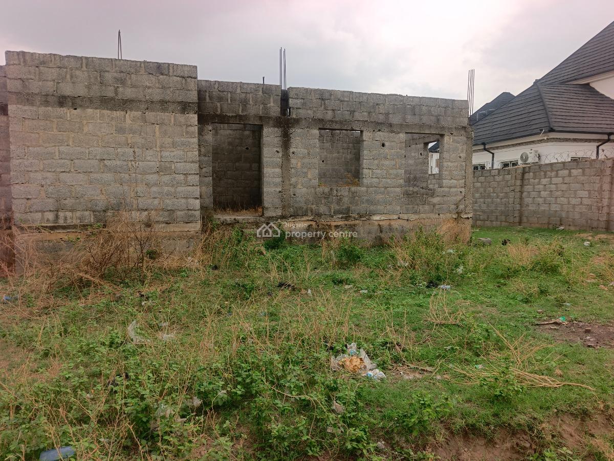 5 Bedroom Fully Detached Duplex Carcass, Sabon Lugbe, Lugbe District, Abuja, Detached Duplex for Sale